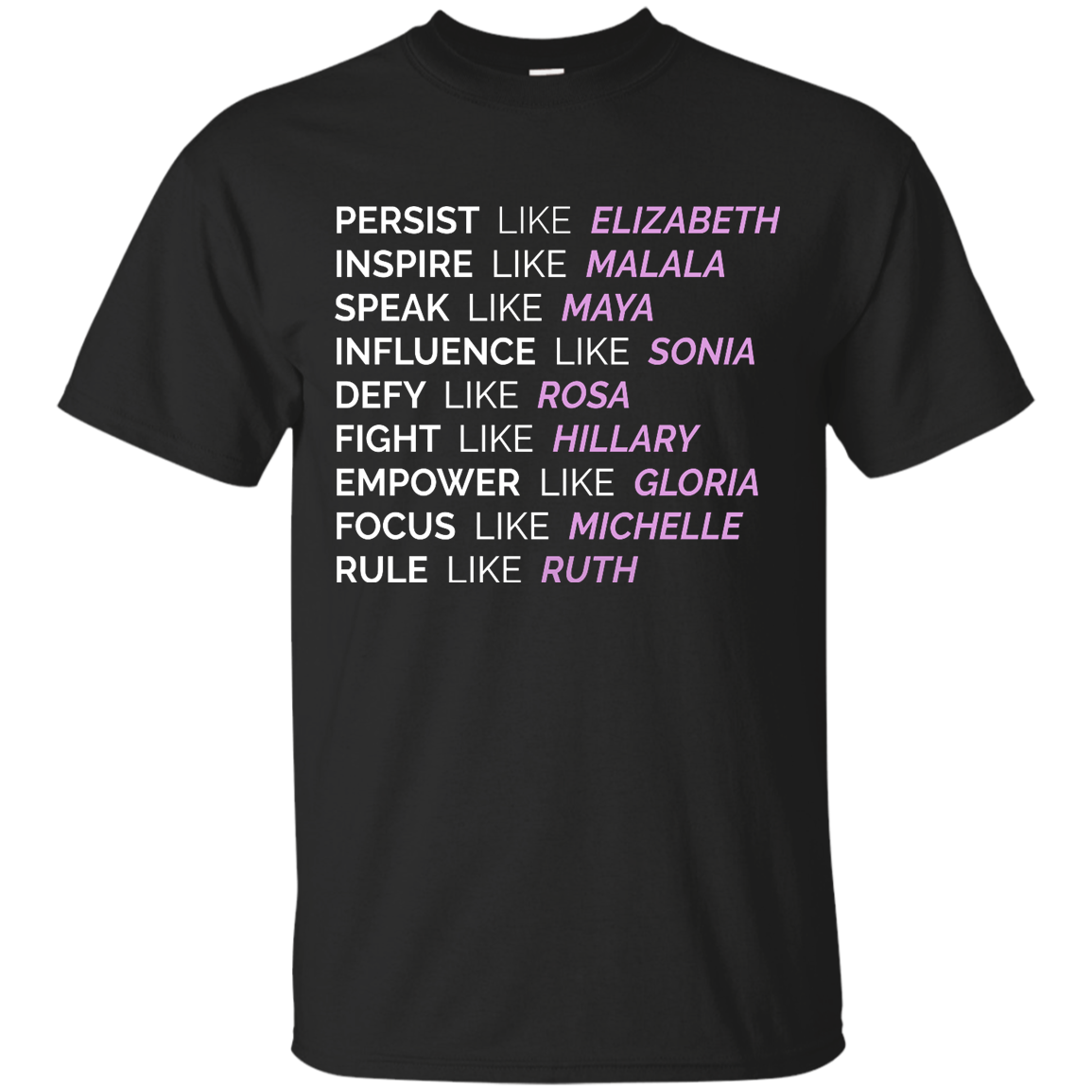 Persist like Elizabeth Inspire like Malala shirt, tank