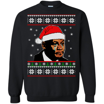 Crying Jordan Christmas Sweater, Shirt, Hoodie