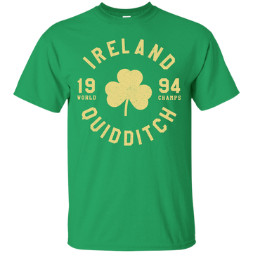 St. Patrick's Day: Ireland Quidditch Shirt, Hoodie, Tank