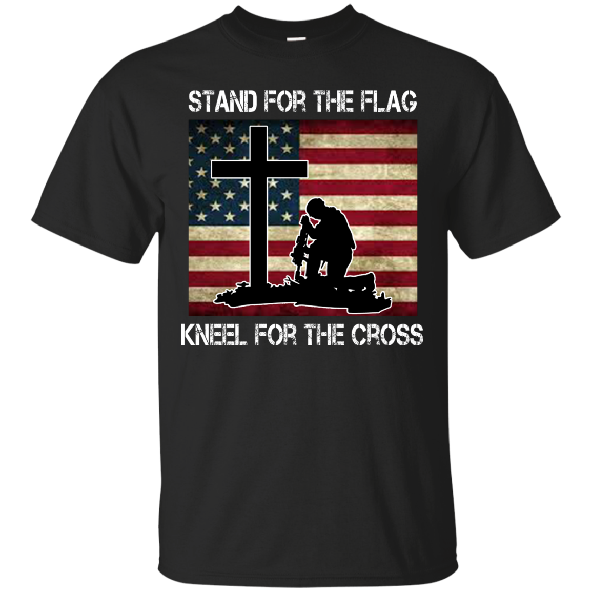 Stand For The Flag Kneel For The Cross T-Shirt, Hoodie