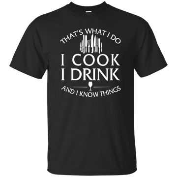 I Cook, I Drink and I Know Things