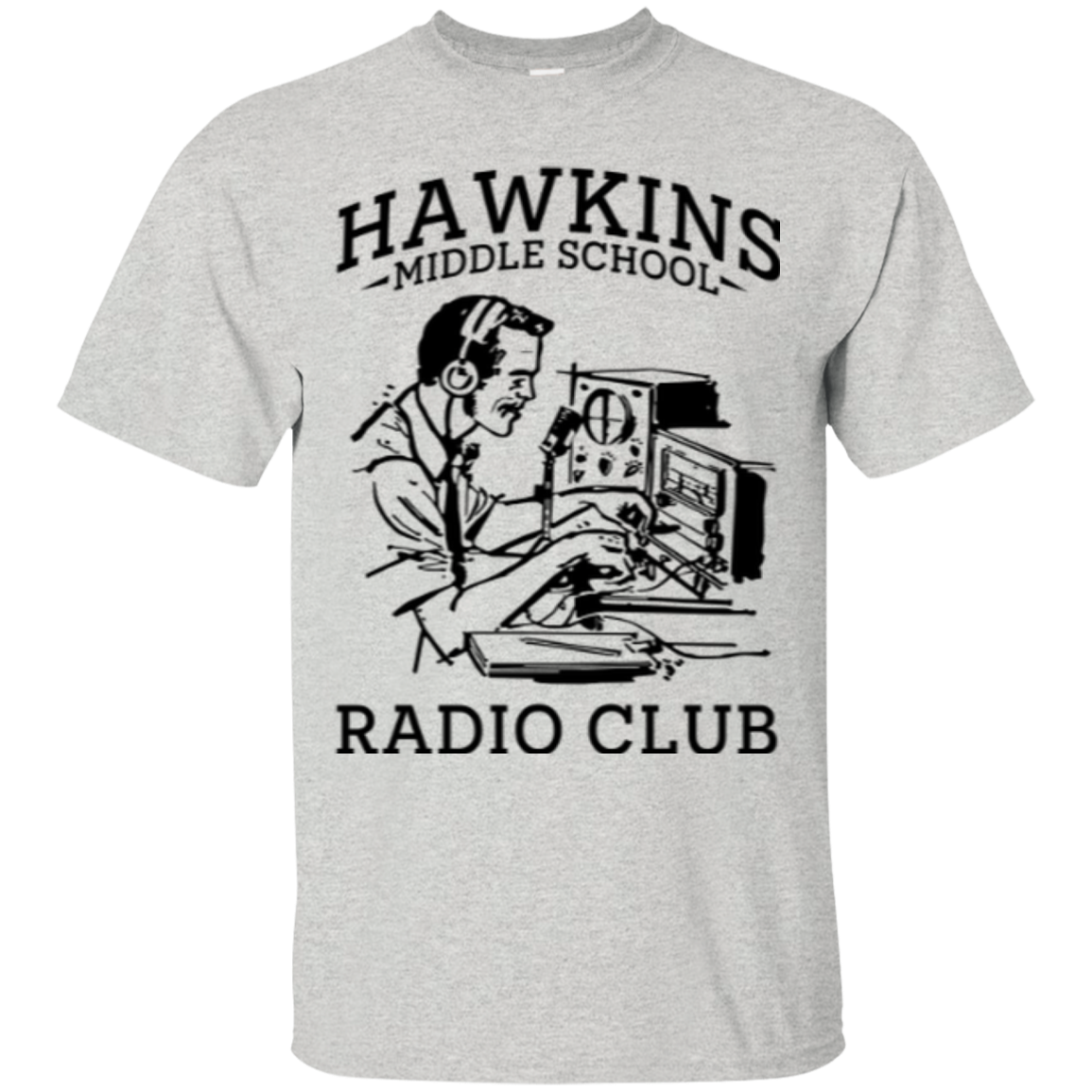 Stranger Things: Hawkins Middle school Radio Club t-shirt