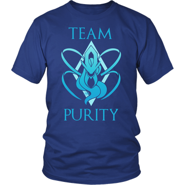 Team Purity - Mystic Tshirt Stay true to the blue!