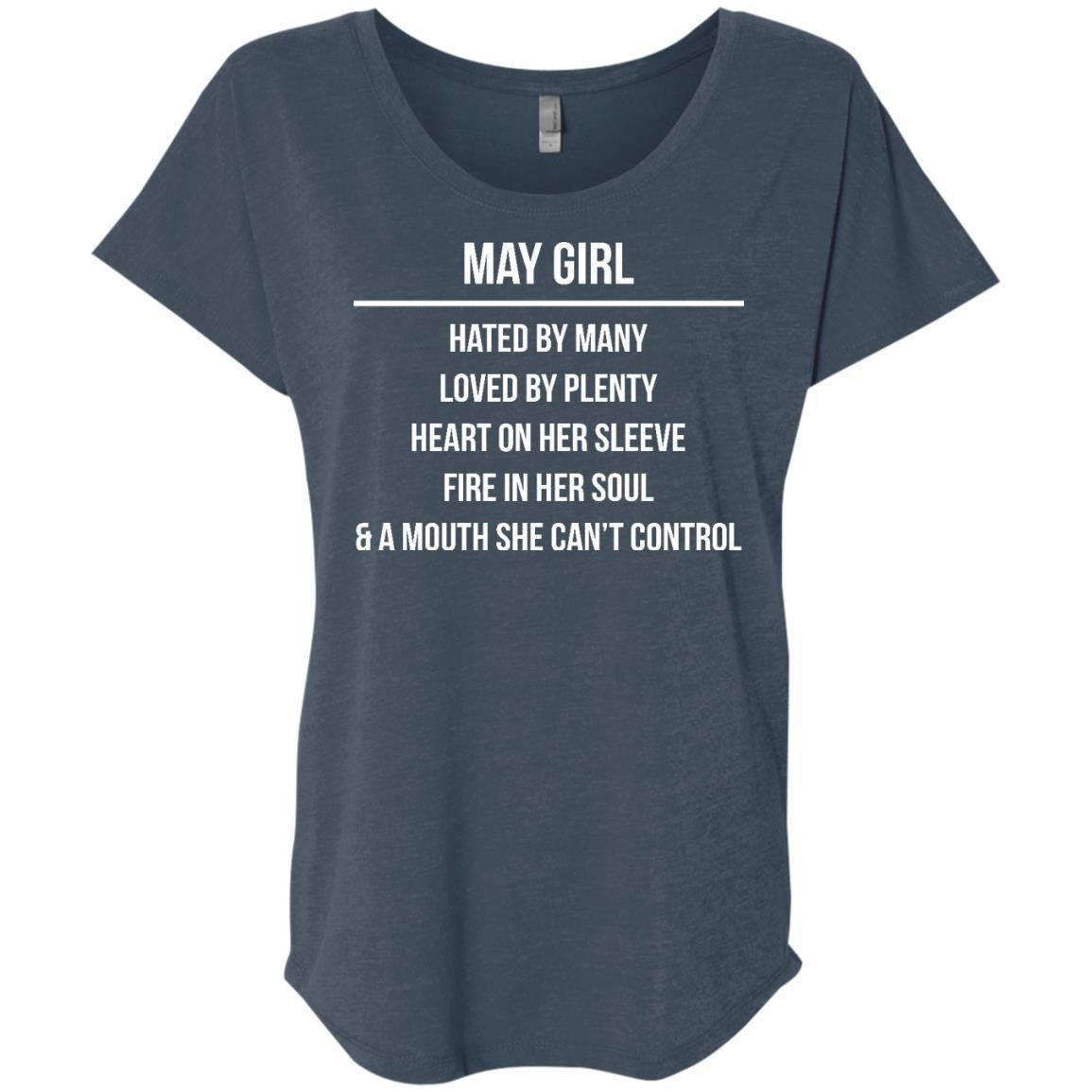 May girl hated by many loved by plenty shirt, tank top, hoodie