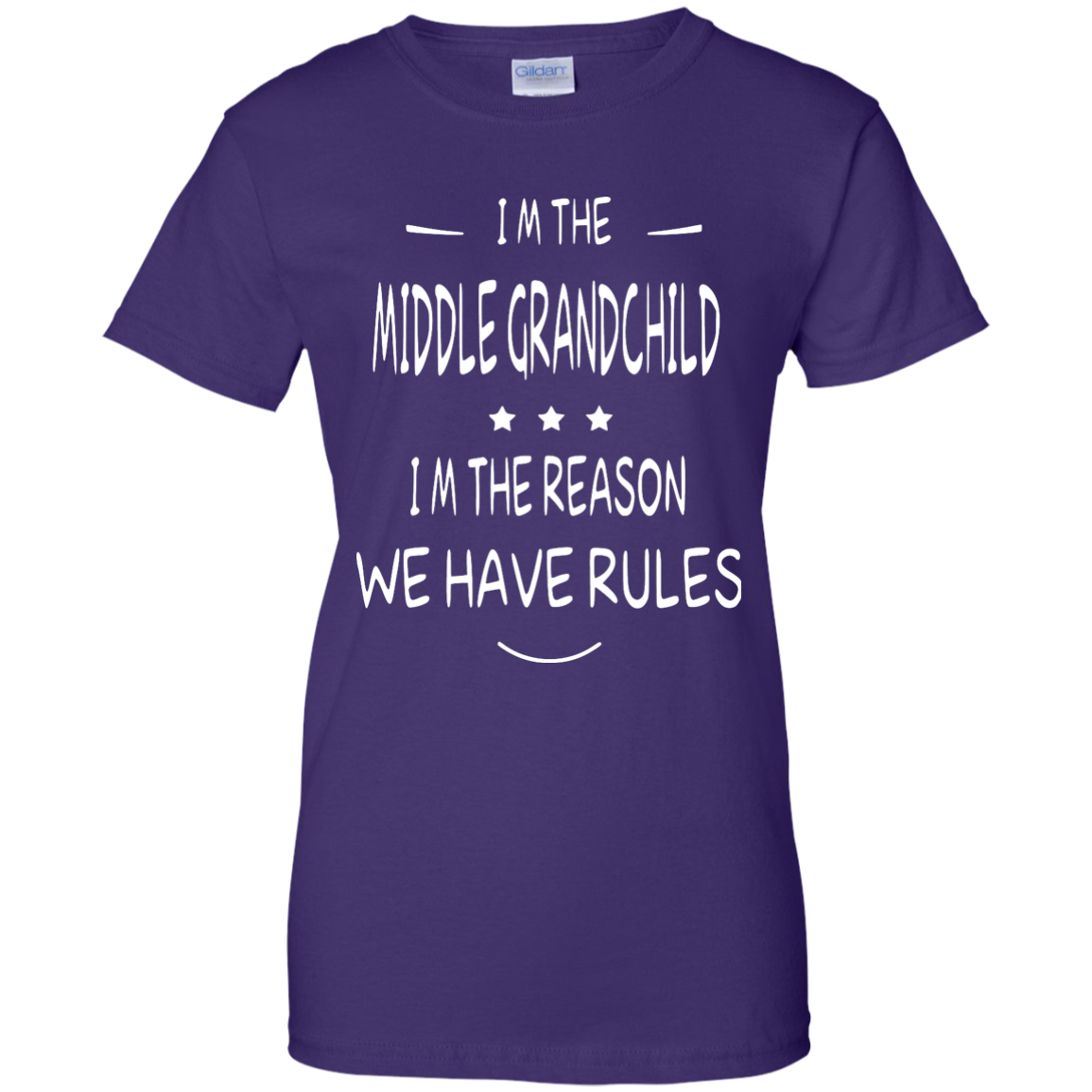 I'm the middle grandchild, I'm the reason we have rules shirt - ifrogtees