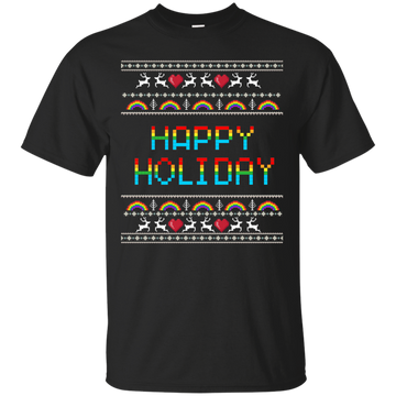 Happy Holiday ugly sweater, hoodie
