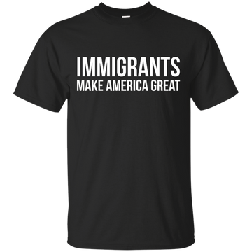 Immigrants make America great shirt, long sleeve