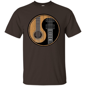 Martin yin-yang rock guitar shirt