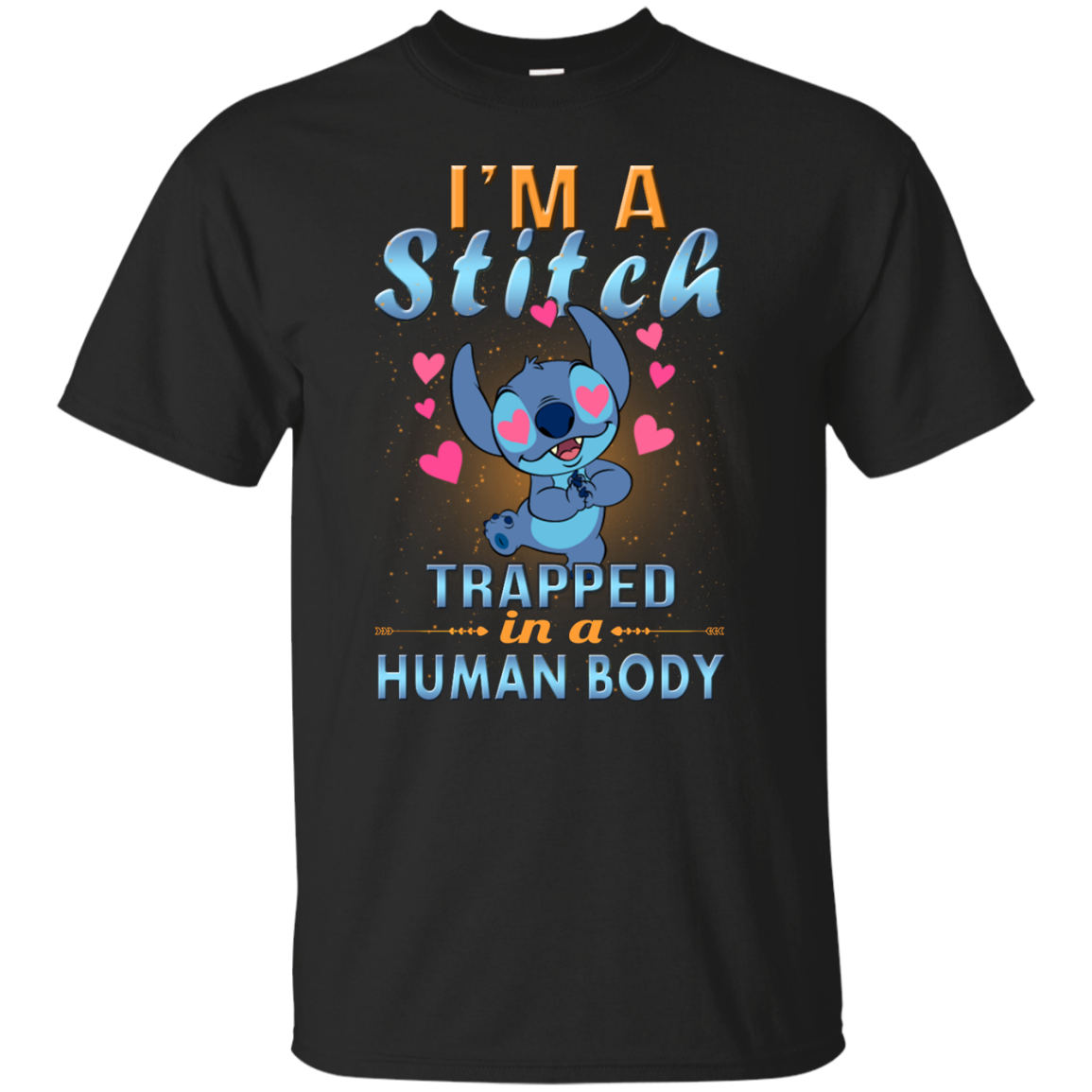 I'm A Stitch Trapped In A Human Body shirt, tank, sweater