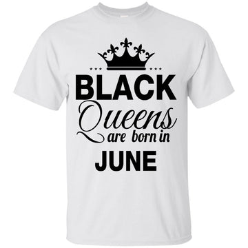 Black Queen are born in June shirt, tank top, hoodie