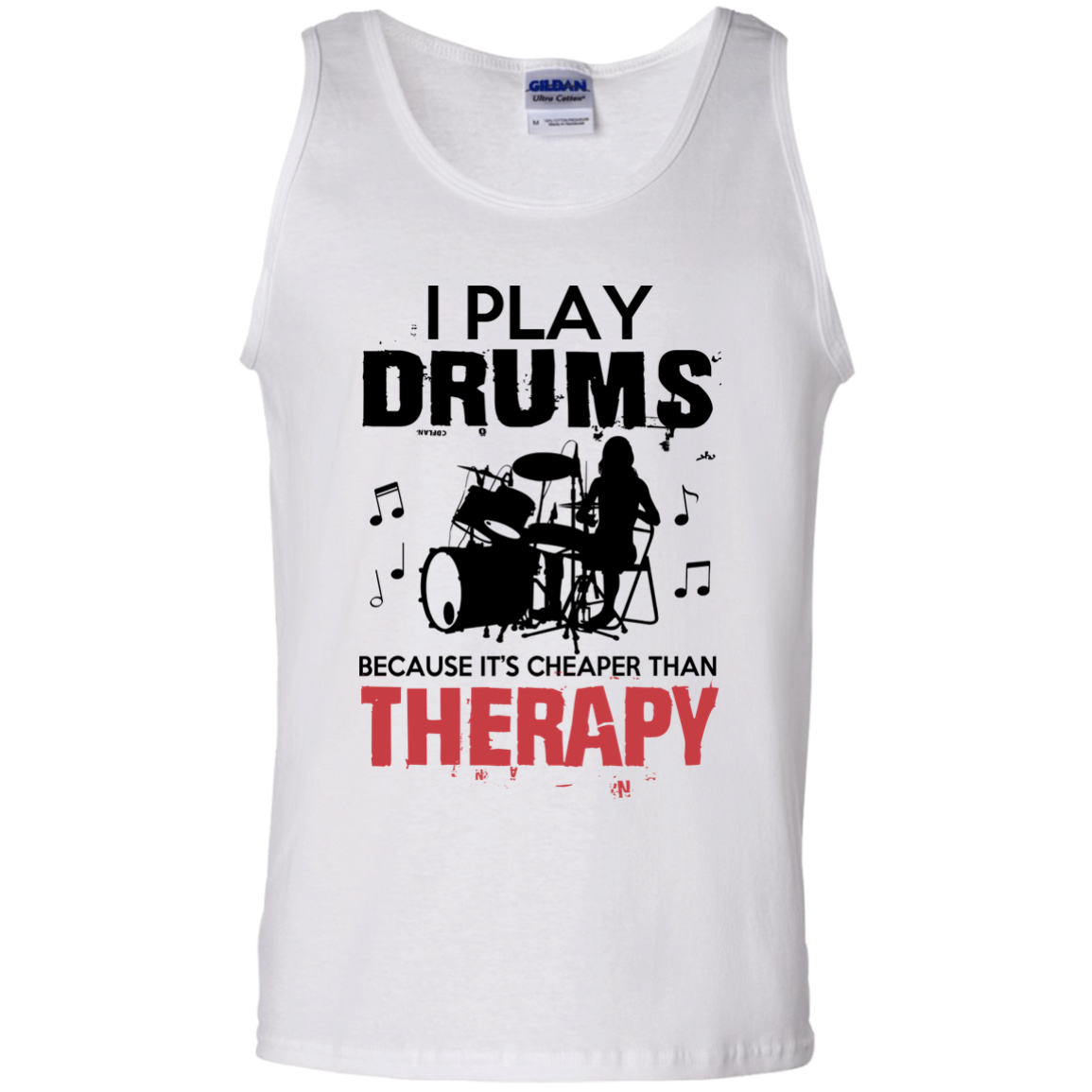 I Play Drums Because It's Cheaper Than Therapy shirt/hoodie - ifrogtees