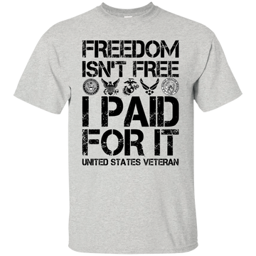 Freedom Is Not Free I Paid For It Shirt, Hoodie, Tank