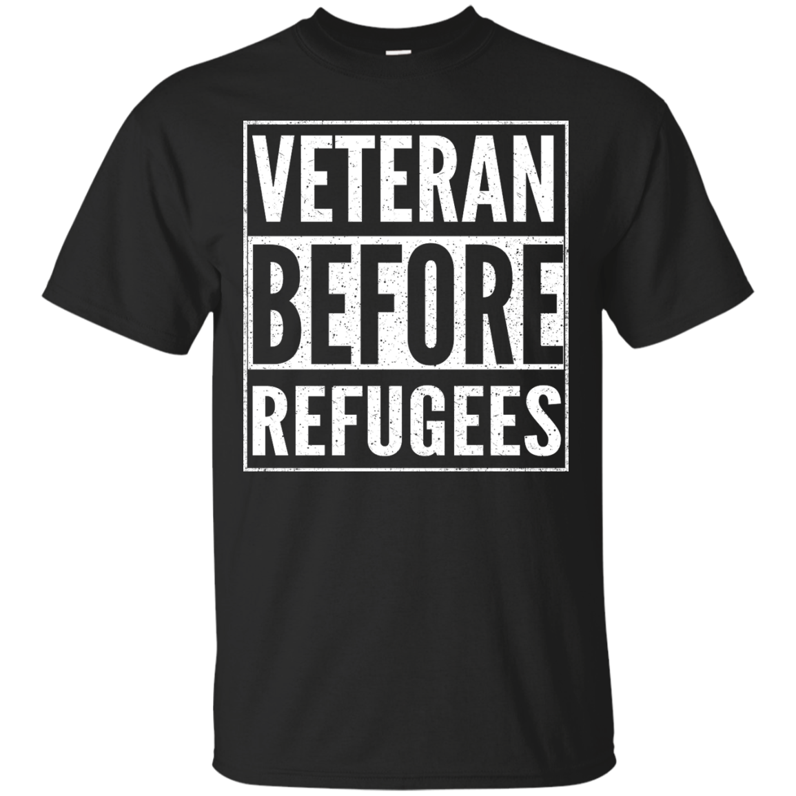 Veterans Before Refugees T-shirt, Tank