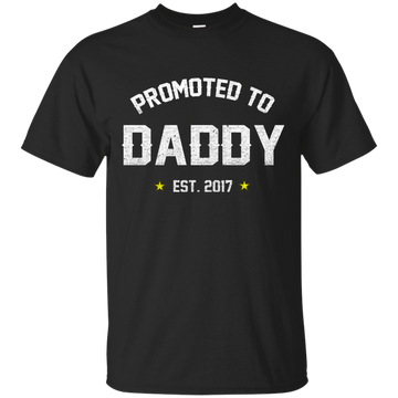 Promoted To Daddy 2017 Shirt, Tank, Sweater