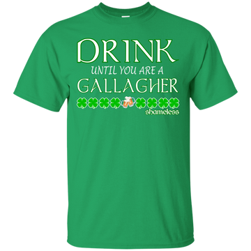 Drink until you are a Galagher shirt, long sleeve