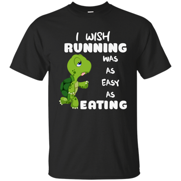 I wish running was as easy as eating t-shirt, hoodie, tank