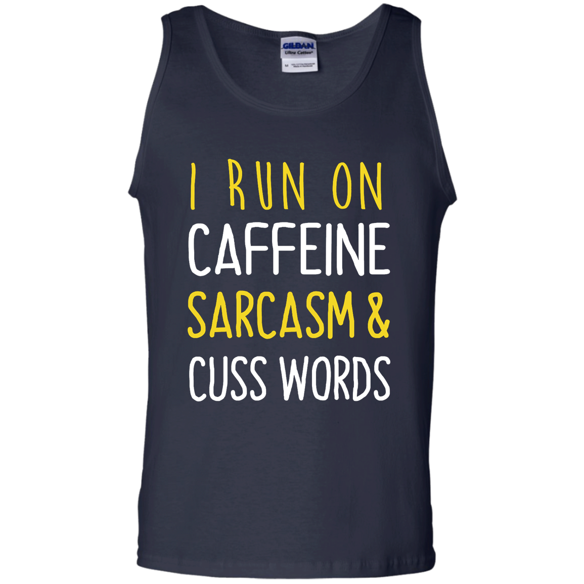 I Run On Caffeine Sarcasm and Cuss Words Tee/Hoodie/Tank - ifrogtees