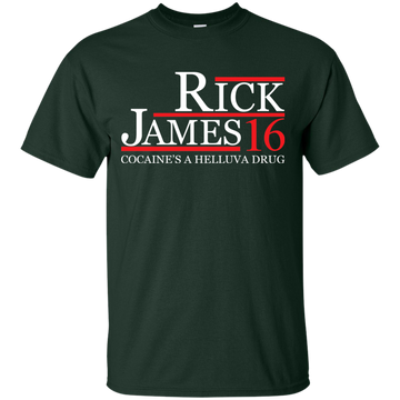 Rick James 16 T-shirt/Hoodie - Cocaine’s a helluva drug