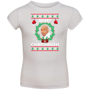 Mike Tyson Merry Chrithmith Christmas Toddler, Infant, Shirt