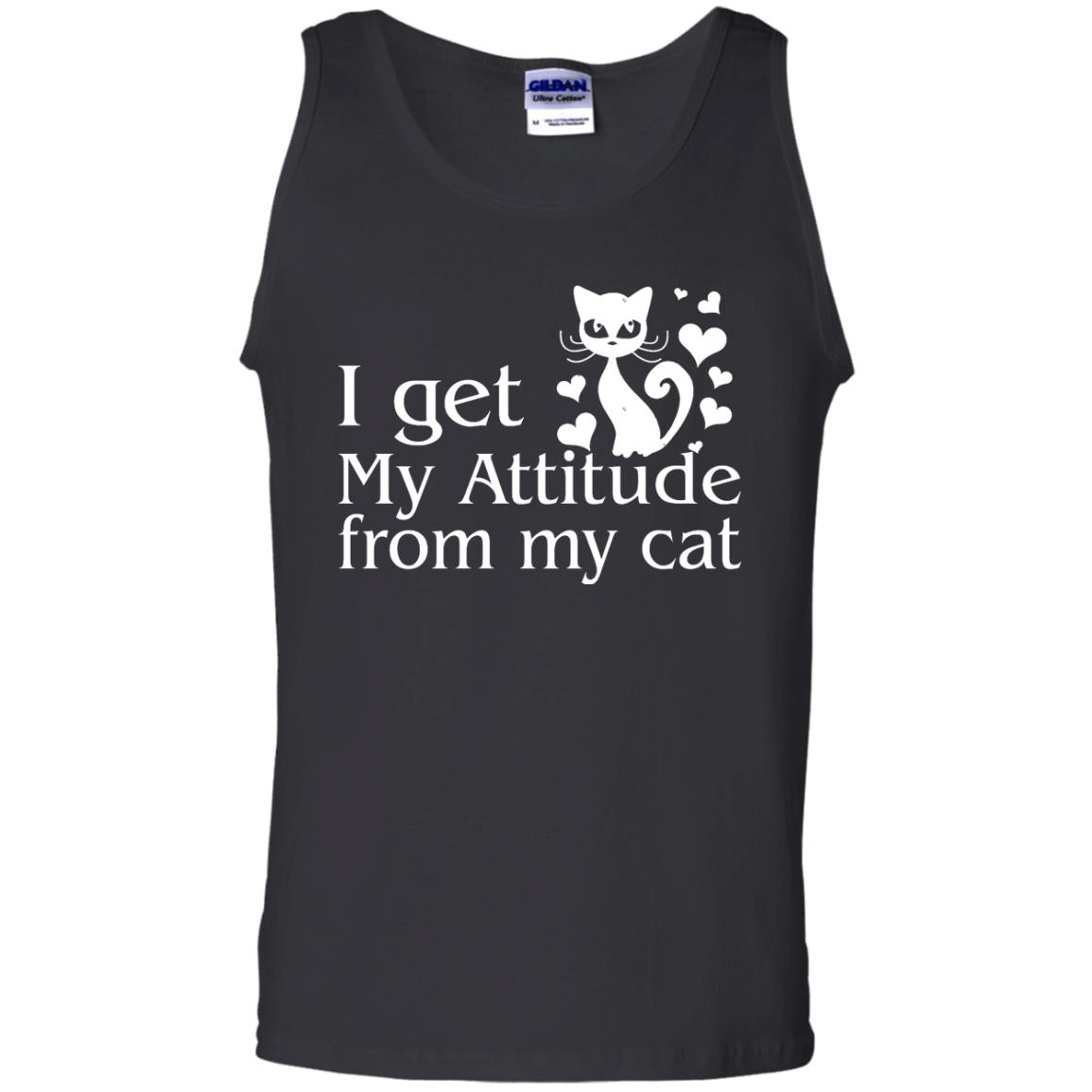 I Get My Attitude From My Cat Shirt, Hoodie - ifrogtees