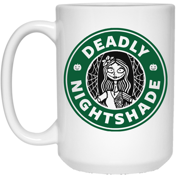 Deadly nightshade mugs: Sally Nightmare Before Christmas