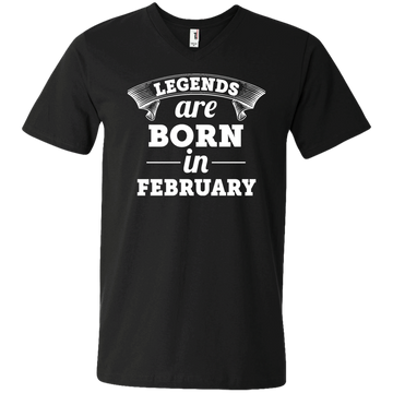 Legends are born in February Shirt, Hoodie, Tank