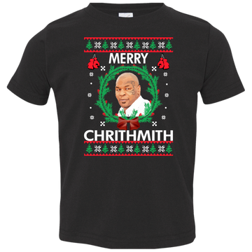 Mike Tyson Merry Chrithmith Christmas Toddler, Infant, Shirt