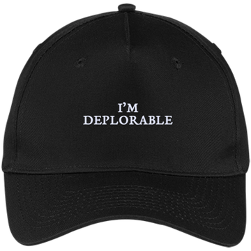 I'm Deplorable Hats: Twill cap/Snapback