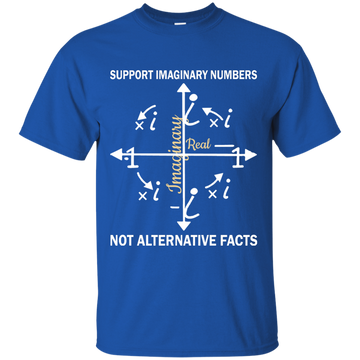 Support Imaginary Numbers Not Alternative Facts Shirt