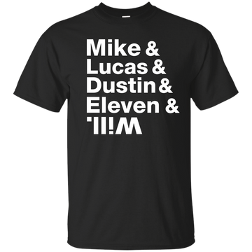 Mike, Lucas, Dustin, Eleven - Stranger Things Shirt