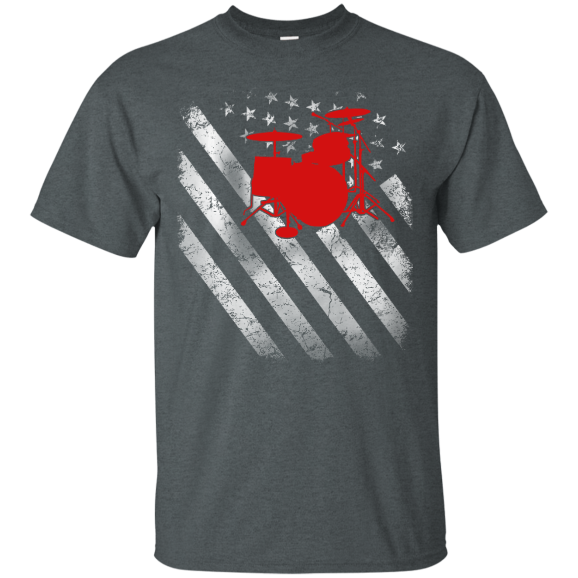 America Flag Drum shirt/hoodie/tank top - ifrogtees