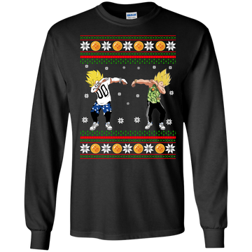 Goku and Vegeta Dab Christmas Sweater, Shirt, Hoodie