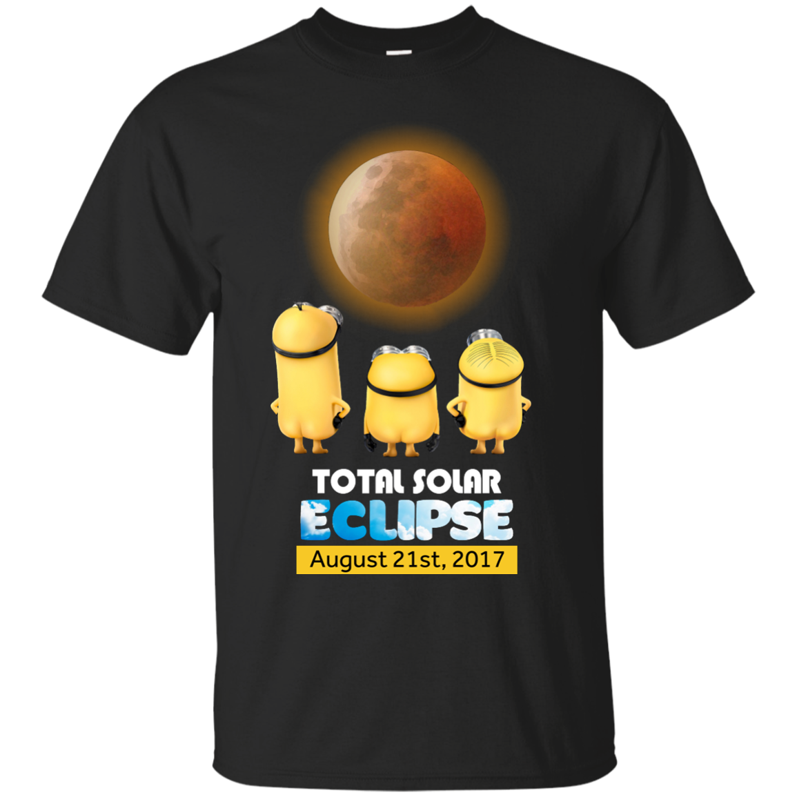 Minions: Solar Eclipse 2017 shirt, tank top, hoodie