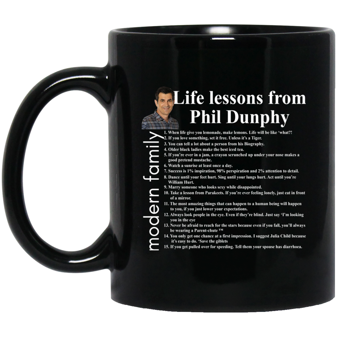 Life lessons from Phil Dunphy Mug