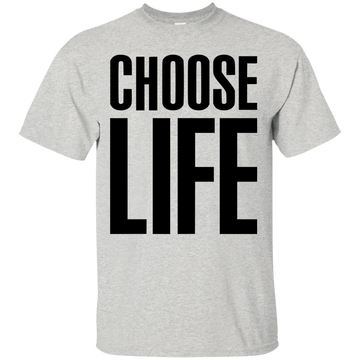 CHOOSE LIFE - WHAM! George Michael shirt