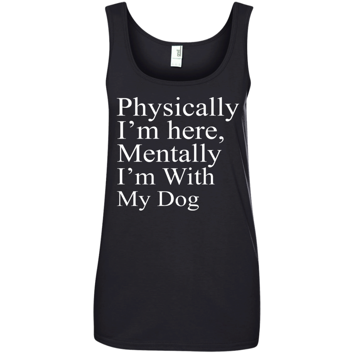 Physically I'm Here Mentally With My Dog shirt, sweater, tank
