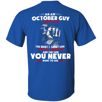 Grim Reaper: As an October guy I have three sides quiet and sweet side shirt