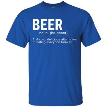 Beer definition shirt, tank, hoodie