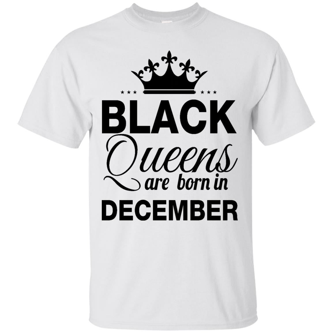 Black Queen are born in December shirt, tank top, hoodie