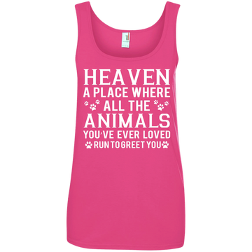 Heaven a place where all the animals shirt, sweater, tank