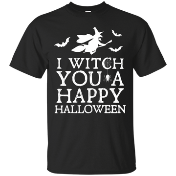 I witch you a happy Halloween shirt, tank, hoodie