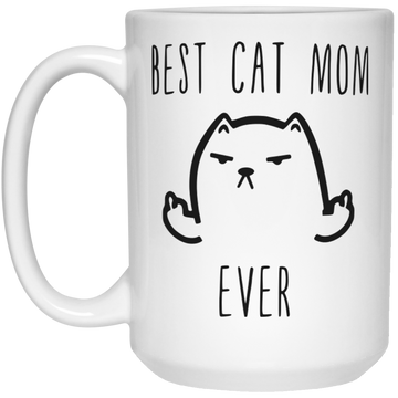 Best Cat Mom Ever mug