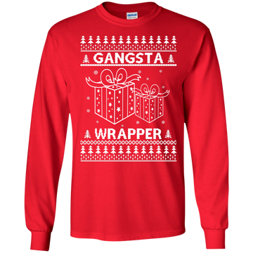Christmas sweater: Gangsta Wrapper shirt, Hoodie
