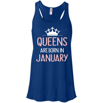 Queens are Born in January Shirt, Hoodie, Tank Top