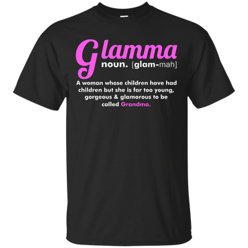 Glamma Noun Definition shirt, sweater, tank