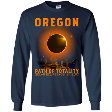 Snoopy Eclipse Oregon youth shirt