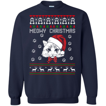Meowy Christmas Sweater, Shirt, Hoodie