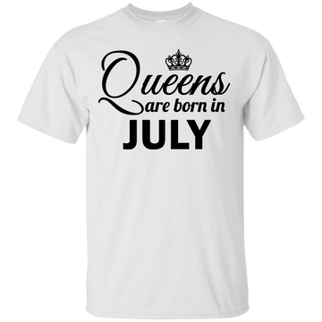 Queens are born in July Shirt, Hoodie, Tank