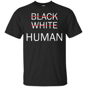 Black White Human shirt, sweater, long sleeve