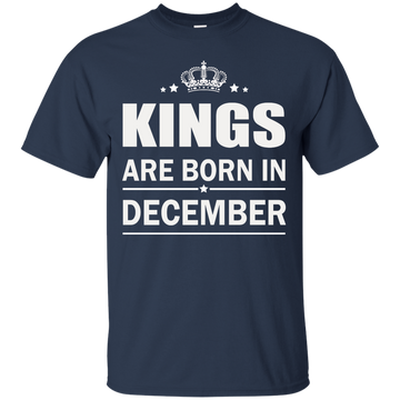 Kings are born in December Shirt, Hoodie, Tank